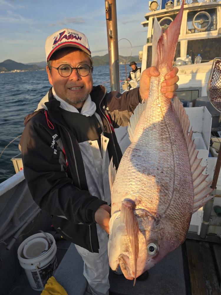 静岡 久料 魚磯丸｜5/5午後マダイ