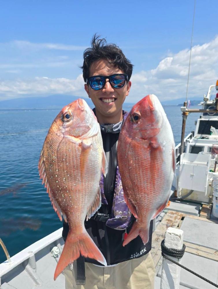 静岡 久料 魚磯丸｜5/12午前マダイ