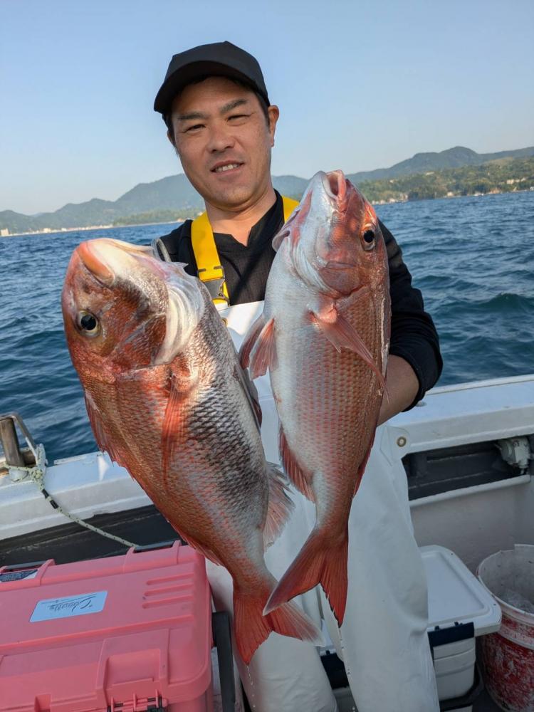 魚磯丸｜5/18午後マダイ