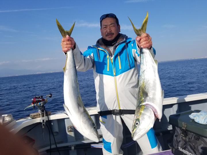 海成丸 落とし込みブリ船