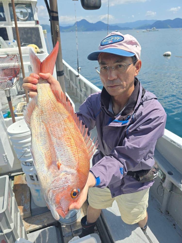 静岡 久料 魚磯丸｜5/12午前マダイ