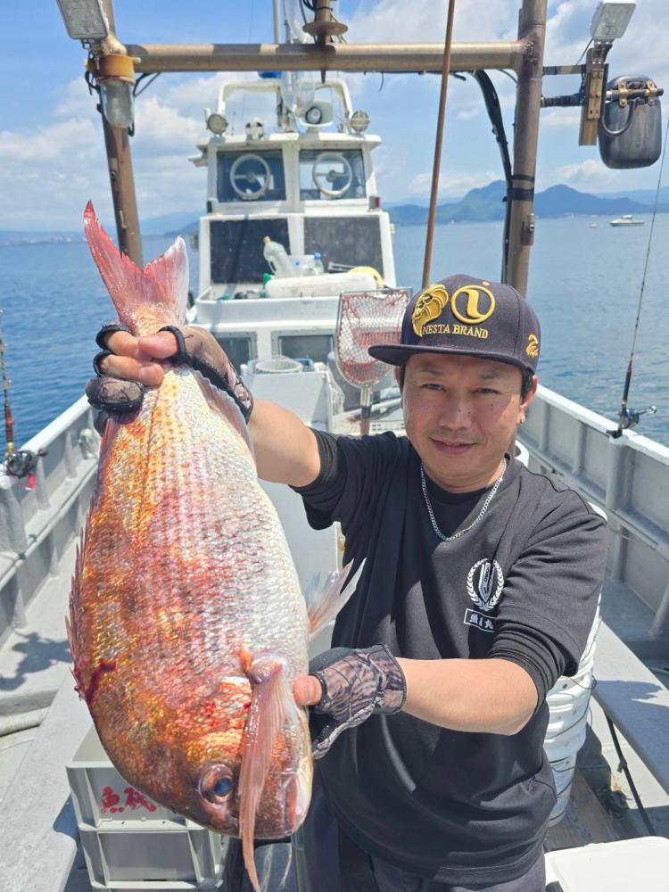 静岡 久料 魚磯丸｜5/12午前マダイ
