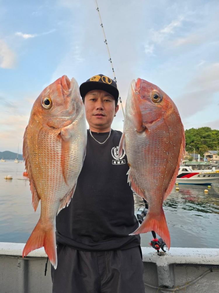 静岡 久料 魚磯丸｜5/18午後マダイ