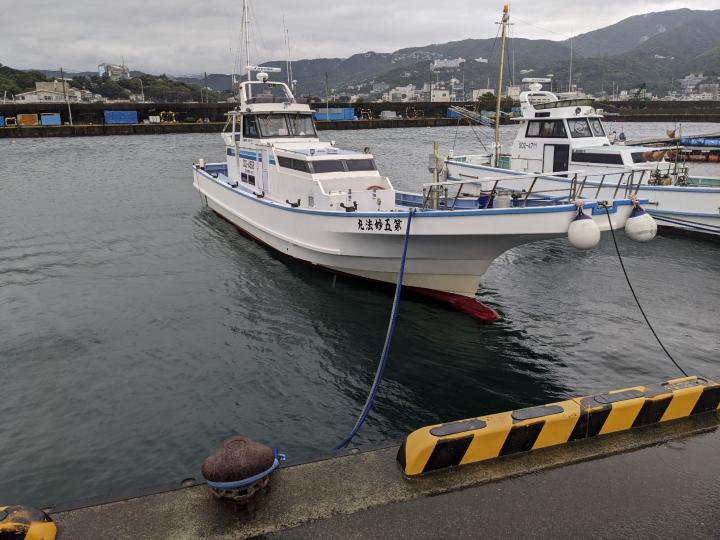妙法丸 台風休み